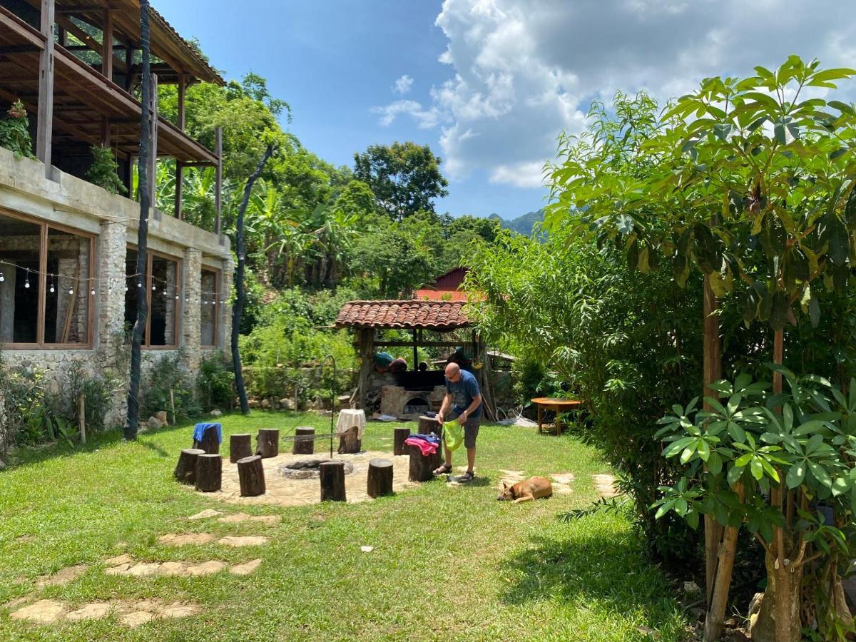 Ba Be Jungle Houses ภายนอก รูปภาพ