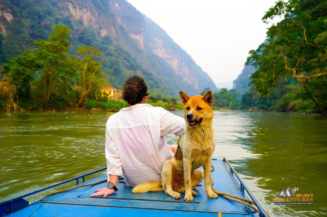 Ba Be Jungle Houses ภายนอก รูปภาพ