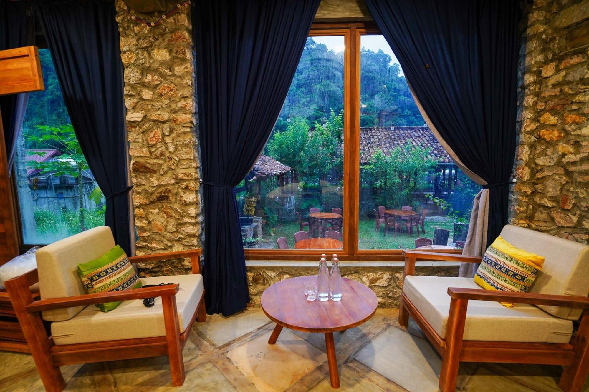Ba Be Jungle Houses ภายนอก รูปภาพ