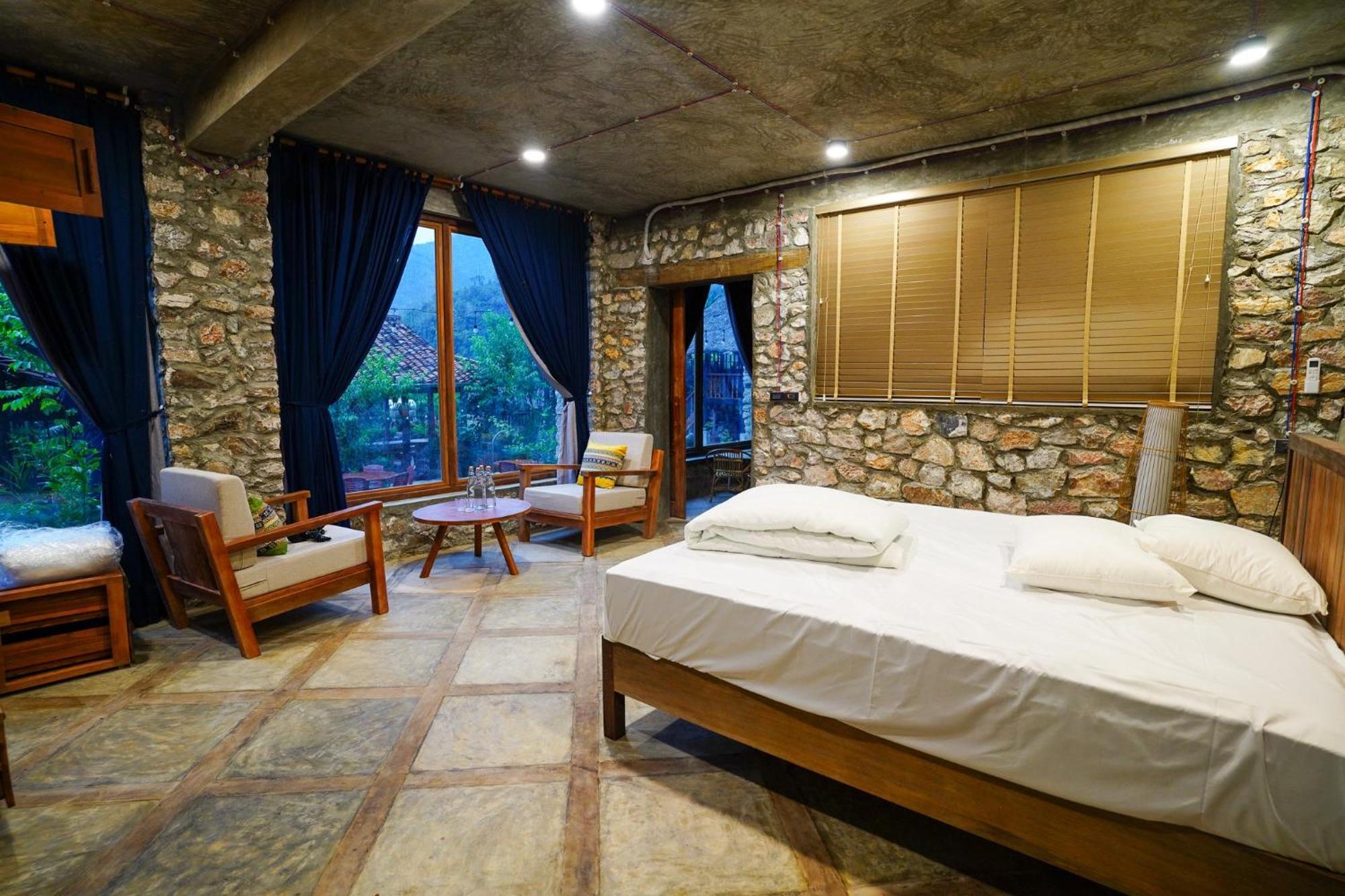 Ba Be Jungle Houses ภายนอก รูปภาพ