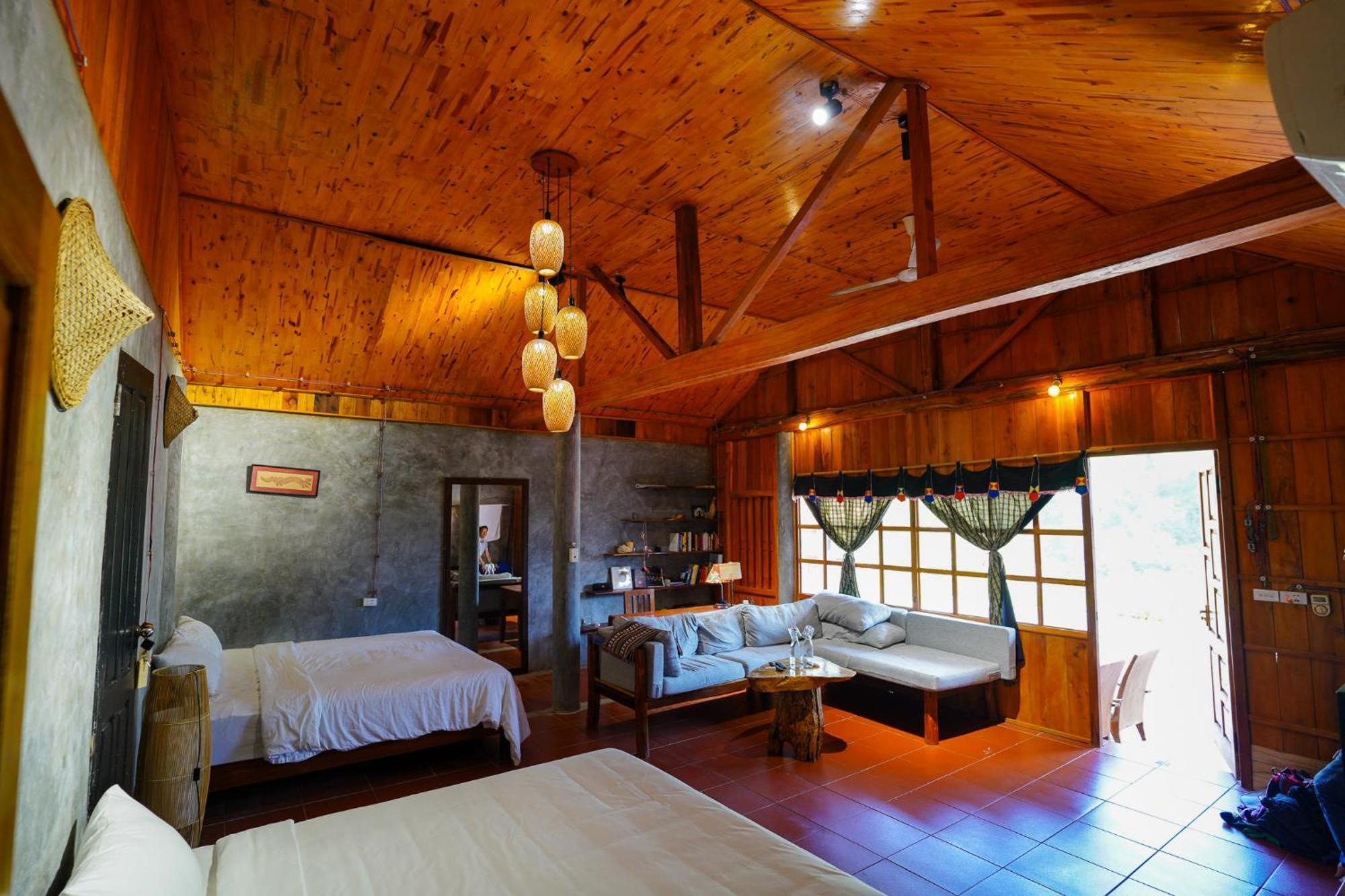 Ba Be Jungle Houses ภายนอก รูปภาพ