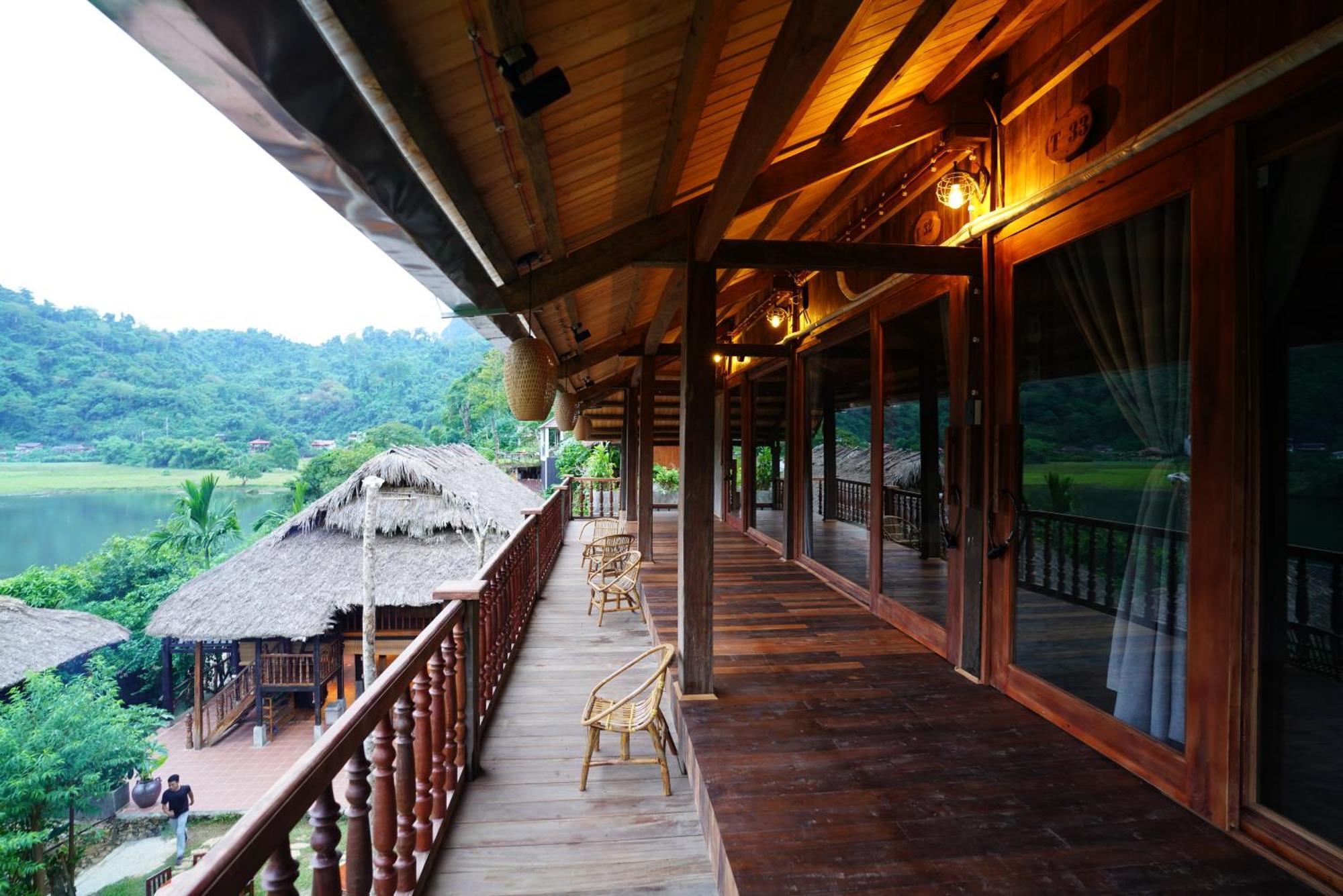 Ba Be Jungle Houses ภายนอก รูปภาพ