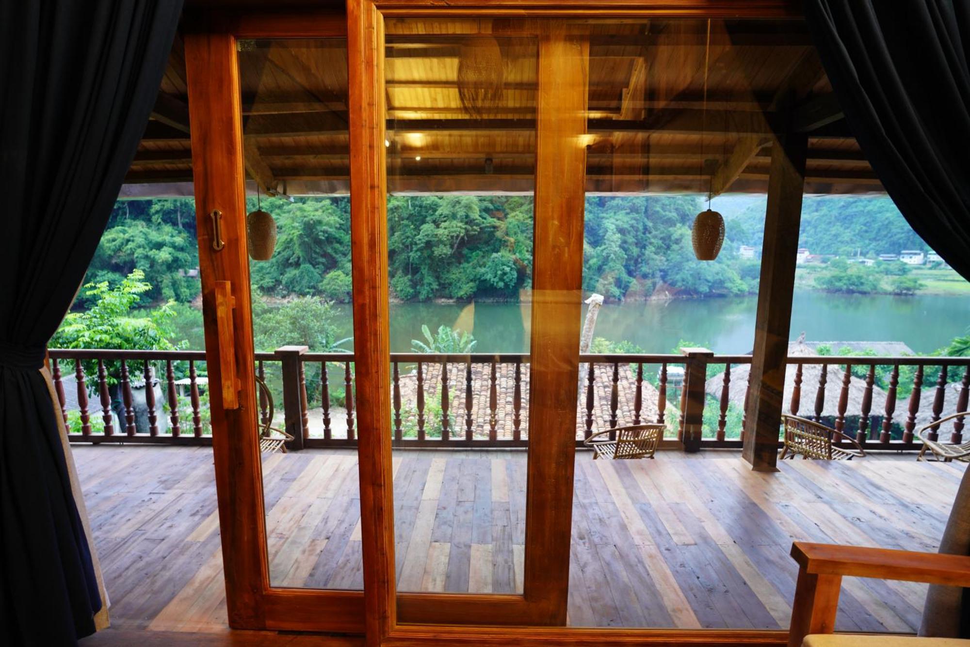 Ba Be Jungle Houses ภายนอก รูปภาพ