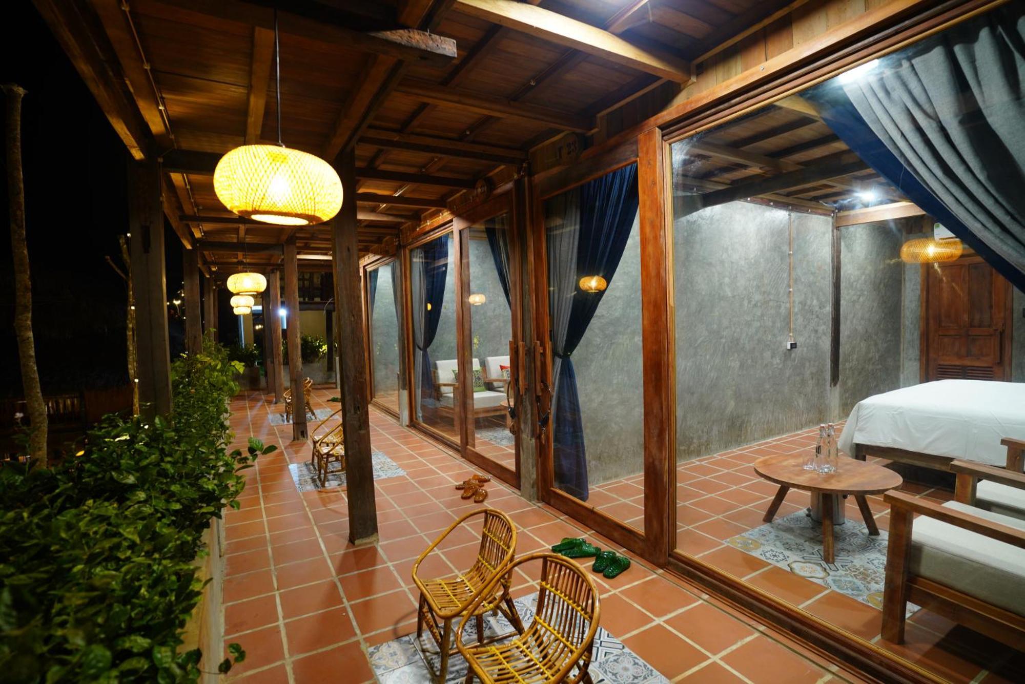 Ba Be Jungle Houses ภายนอก รูปภาพ